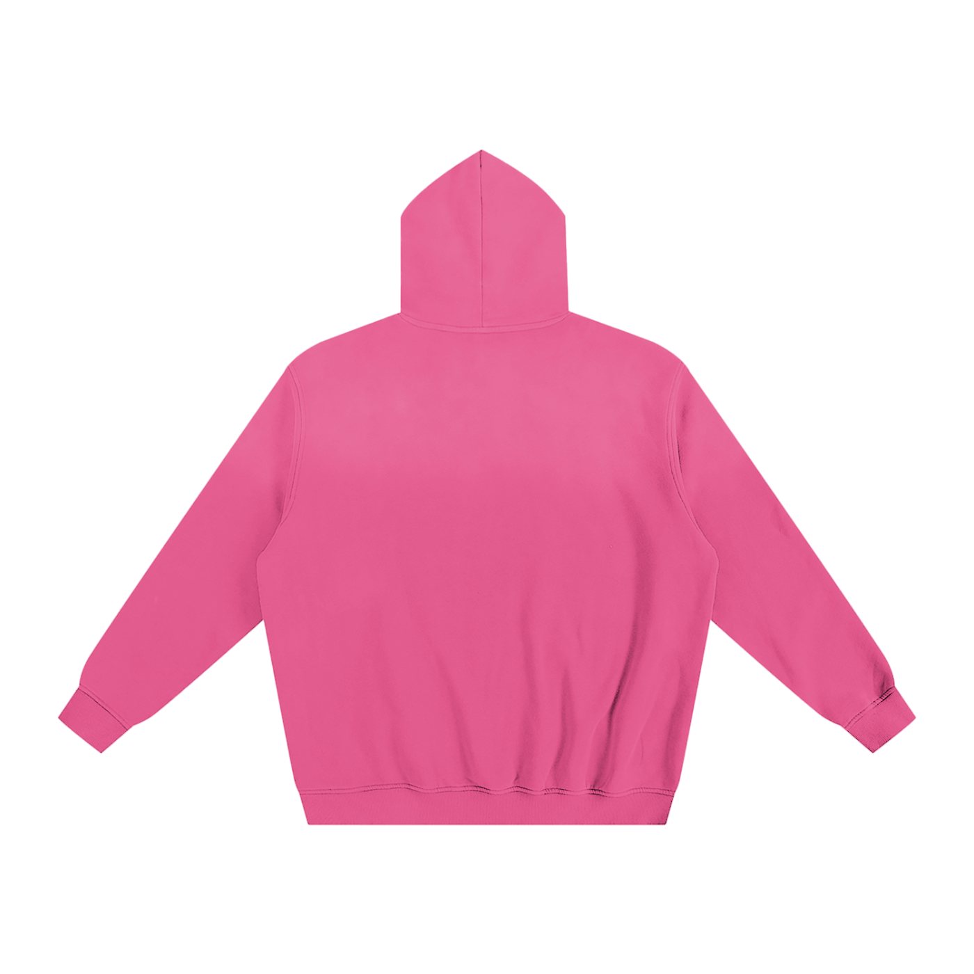 Sunfade Fleeced Hoodie - Rose Pink