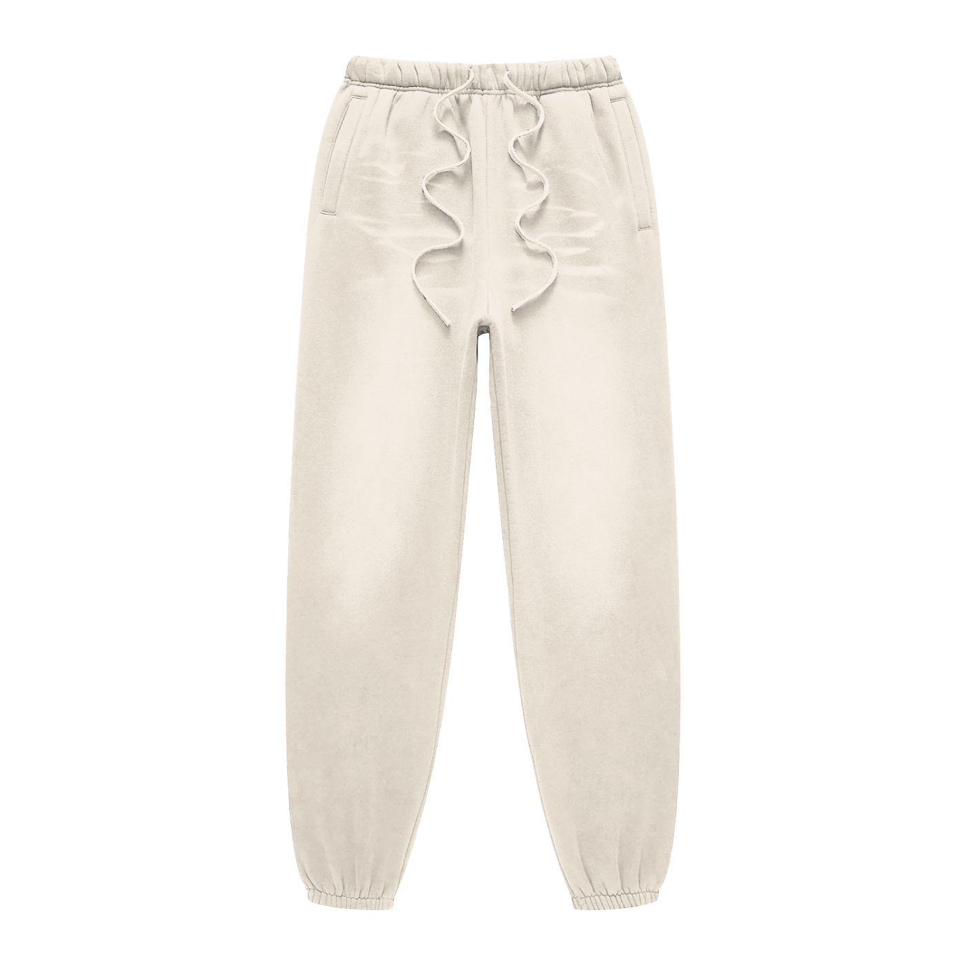 Sunfade Fleeced Sweatpants - Gray Camel
