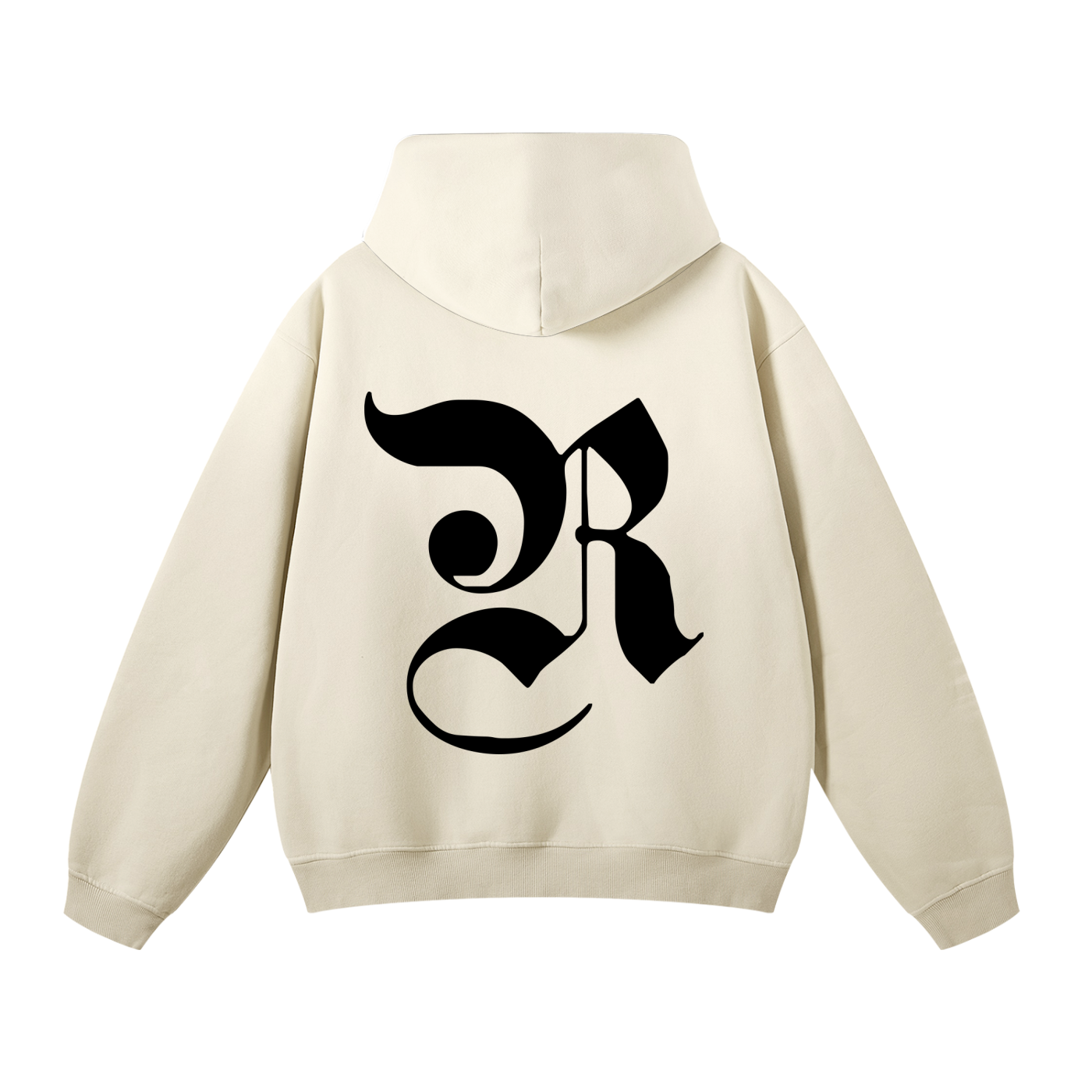 SUNFADE FLEECED HOODIE - GRAY CAMEL
