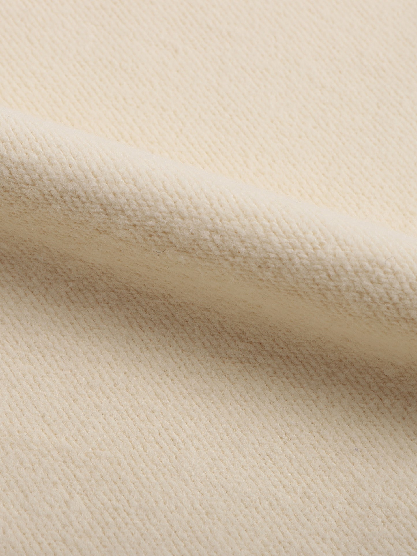 FLEECE LINED STRAIGHT LEG PANTS - BONE