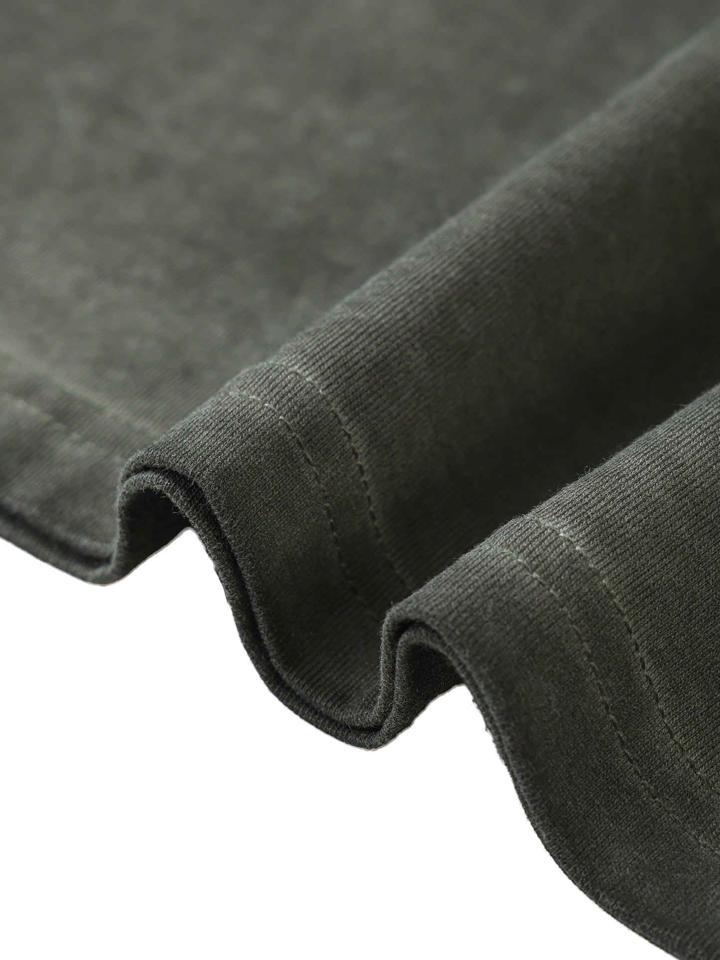 DISTRESSED GROMMET EYELET TANK TOP - GRAY