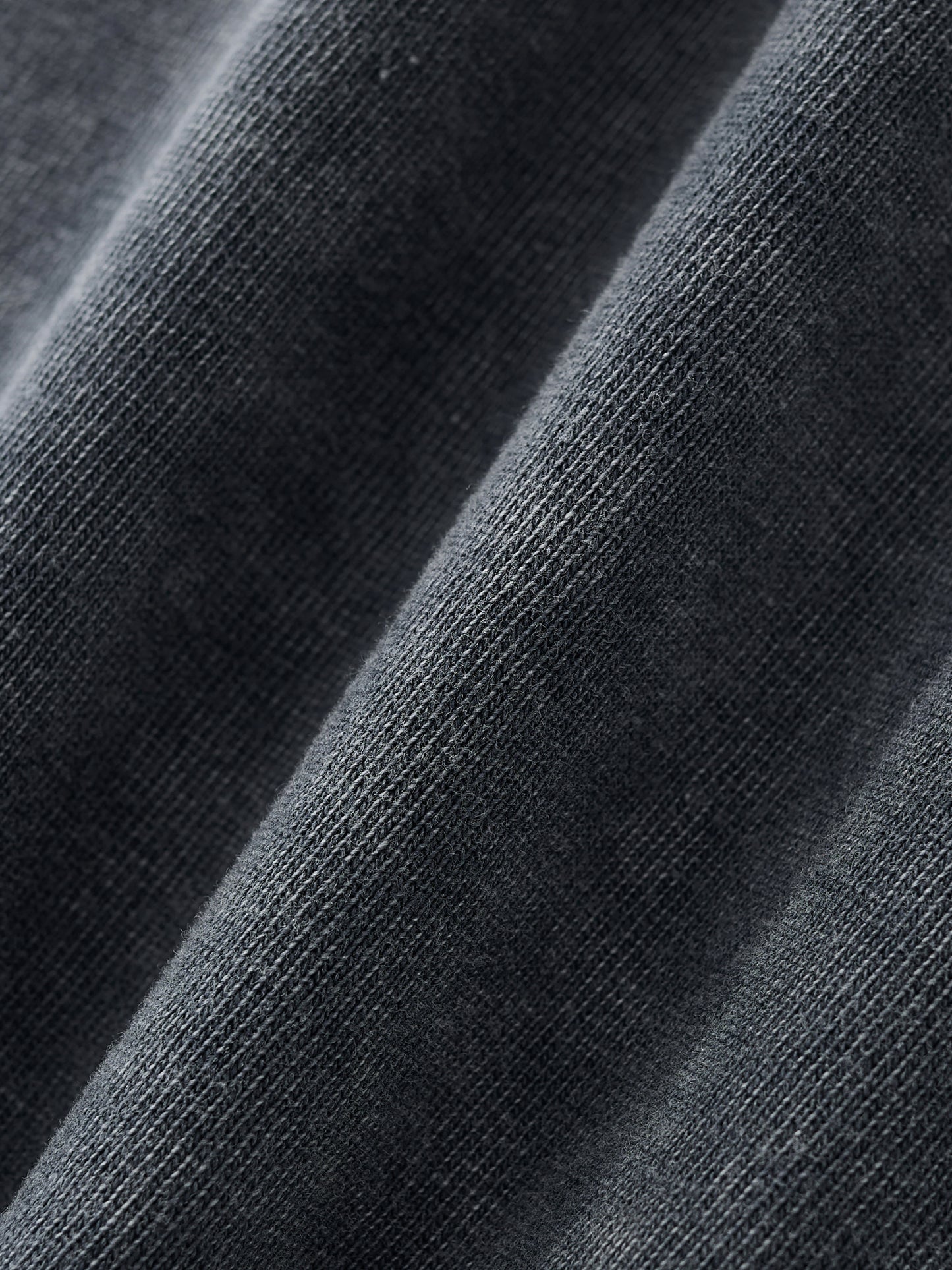 SNOW WASH RAW-HEM BOXY T-SHIRT - WASHED CEMENT GRAY
