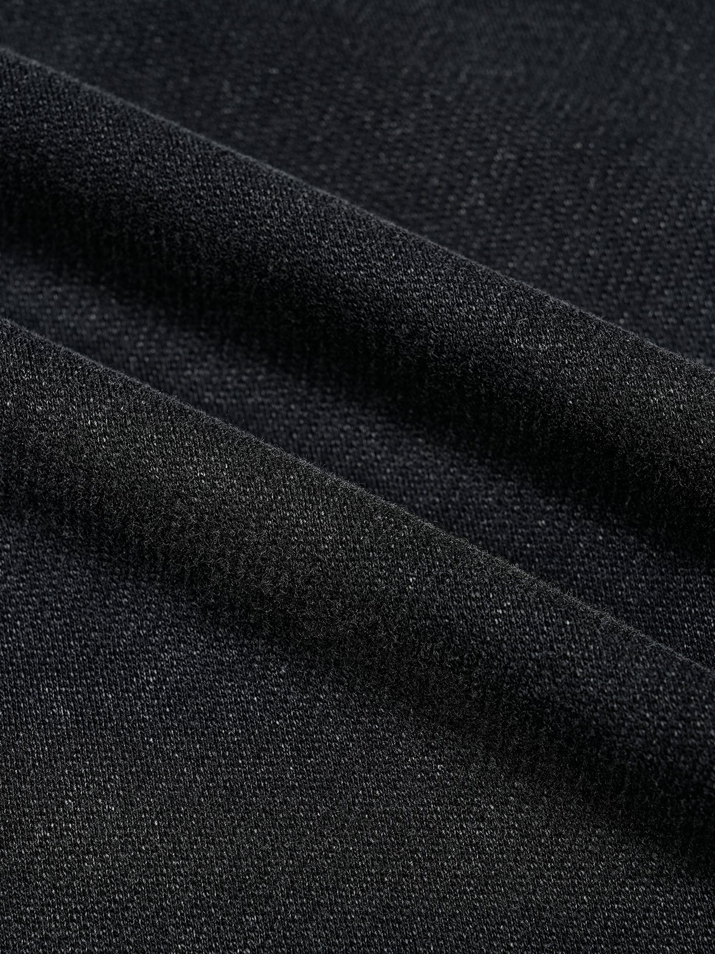 VINTAGE WASH BOXY DISTRESSED HEM T-SHIRT - BLACK