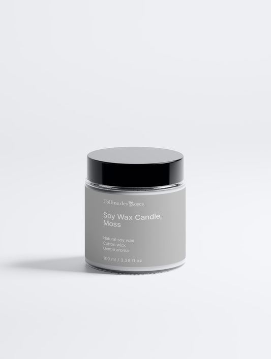 Soy Wax Candle, Moss