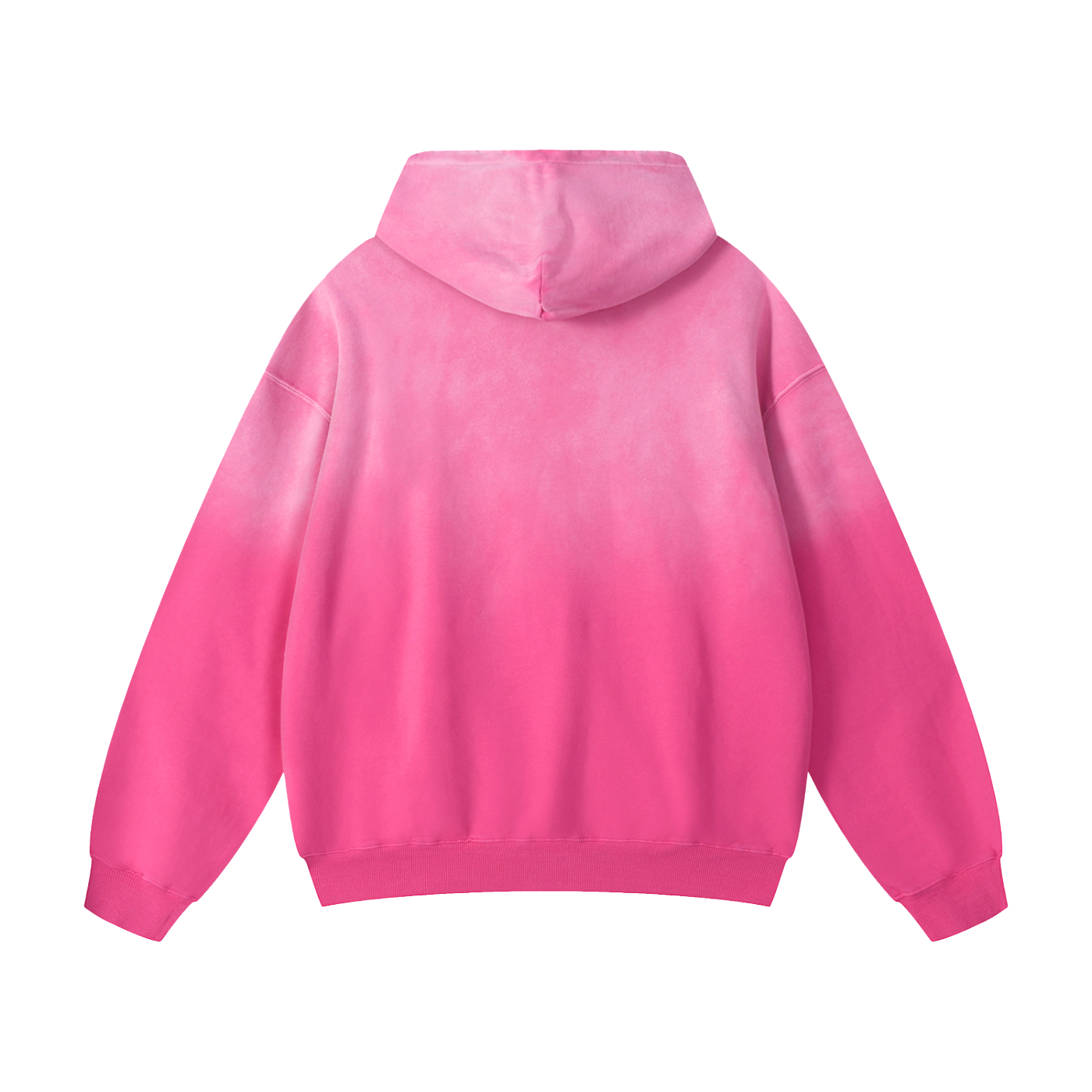 HEAVYWEIGHT SUNFADE OVERSIZED HOODIE - PINK