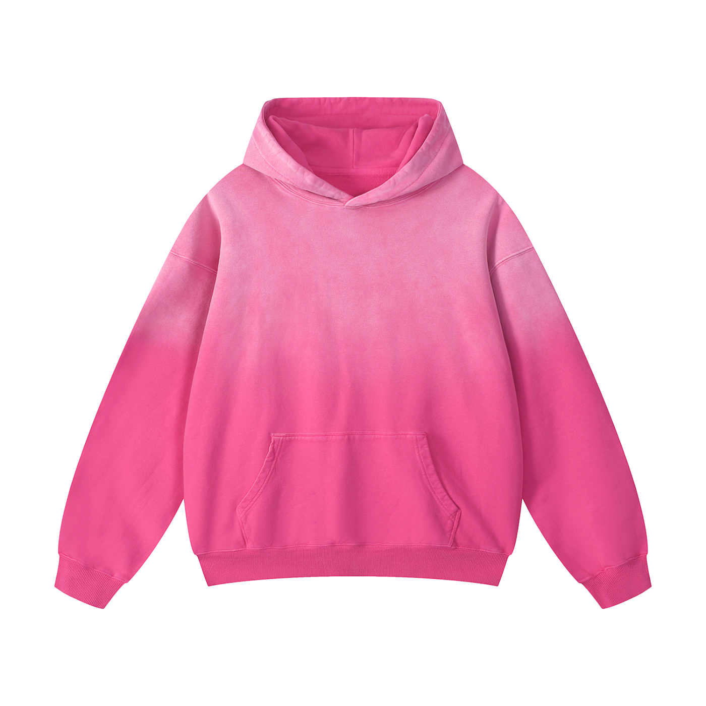 HEAVYWEIGHT SUNFADE OVERSIZED HOODIE - PINK