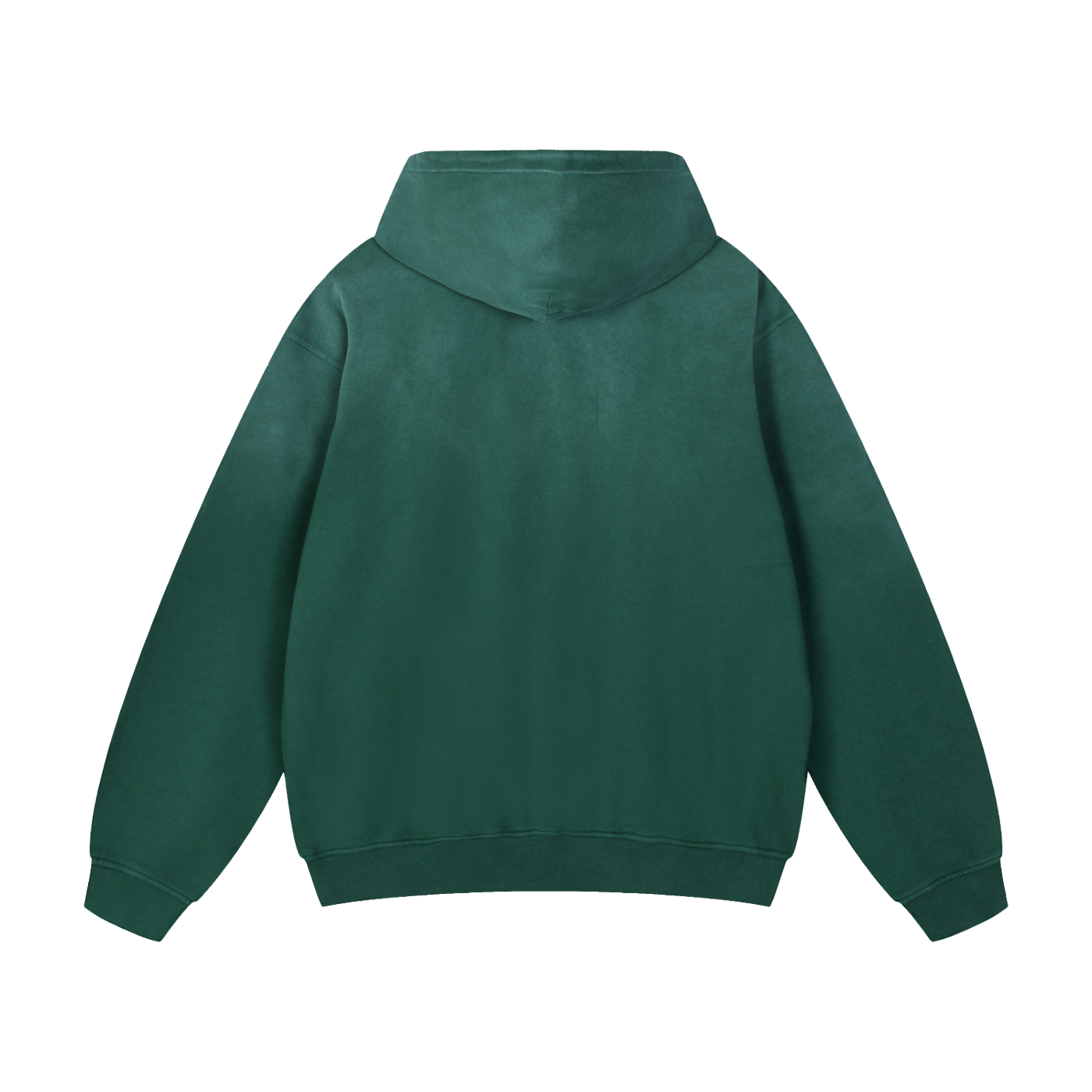 SUNFADE HEAVYWEIGHT OVERSIZED HOODIE - GREEN