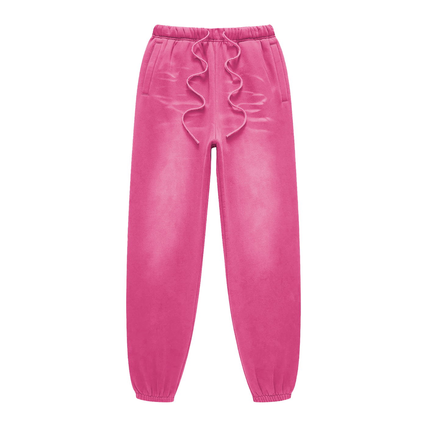 Sunfade Fleeced Sweatpants - Rose Pink