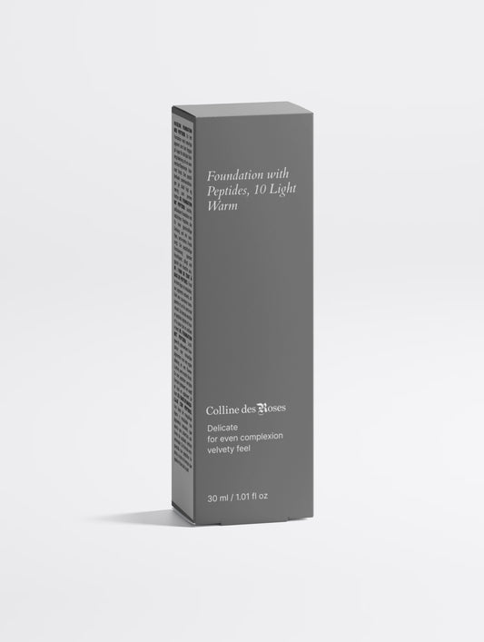 MAKEUP - FOUNDATION WITH PEPTIDES, 10 LIGHT WARM