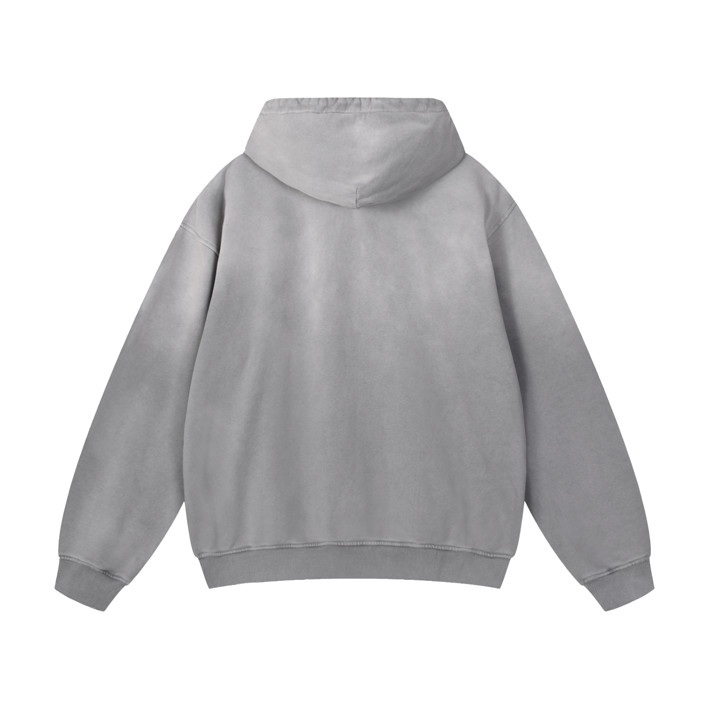 SUNFADE HEAVYWEIGHT OVERSIZED HOODIE - GRAY