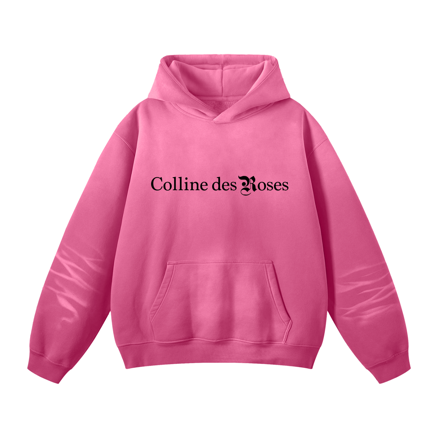 SUNFADE FLEECED HOODIE - ROSE PINK