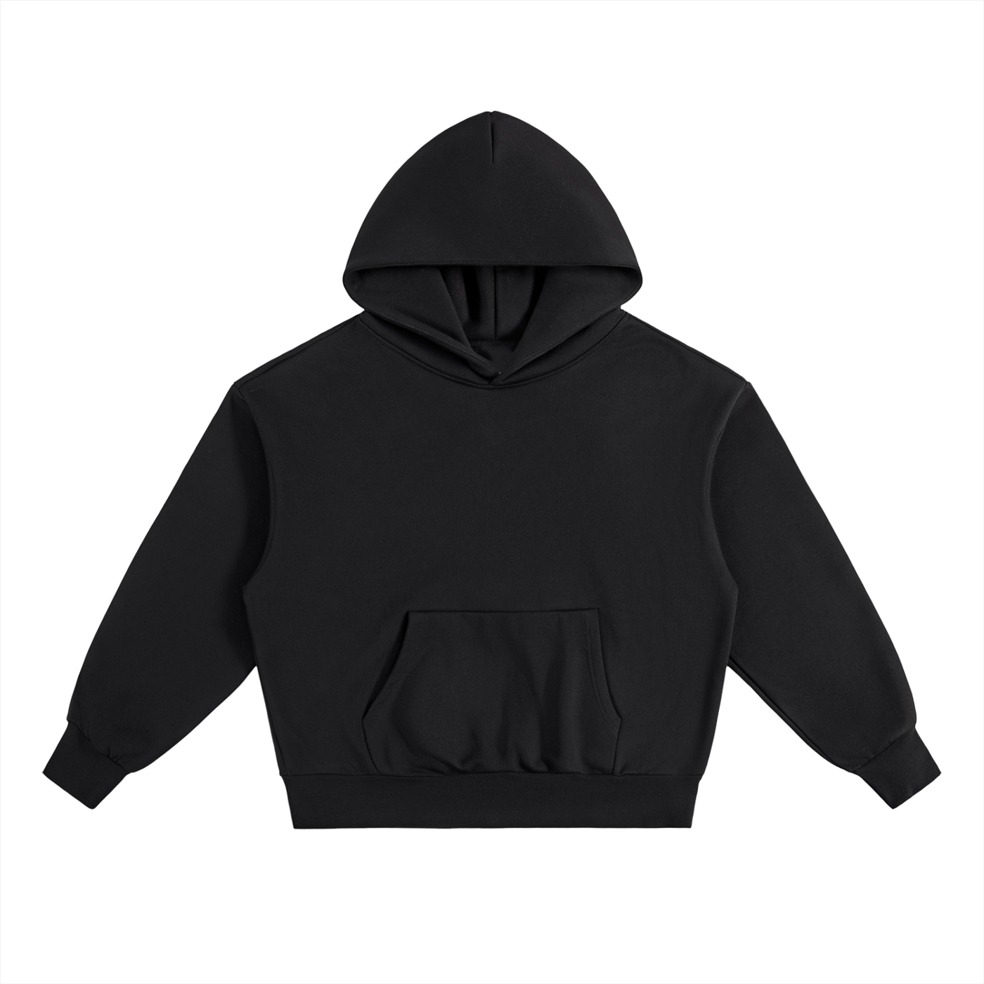 Essential Heavyweight Fleece Hoodie - Black