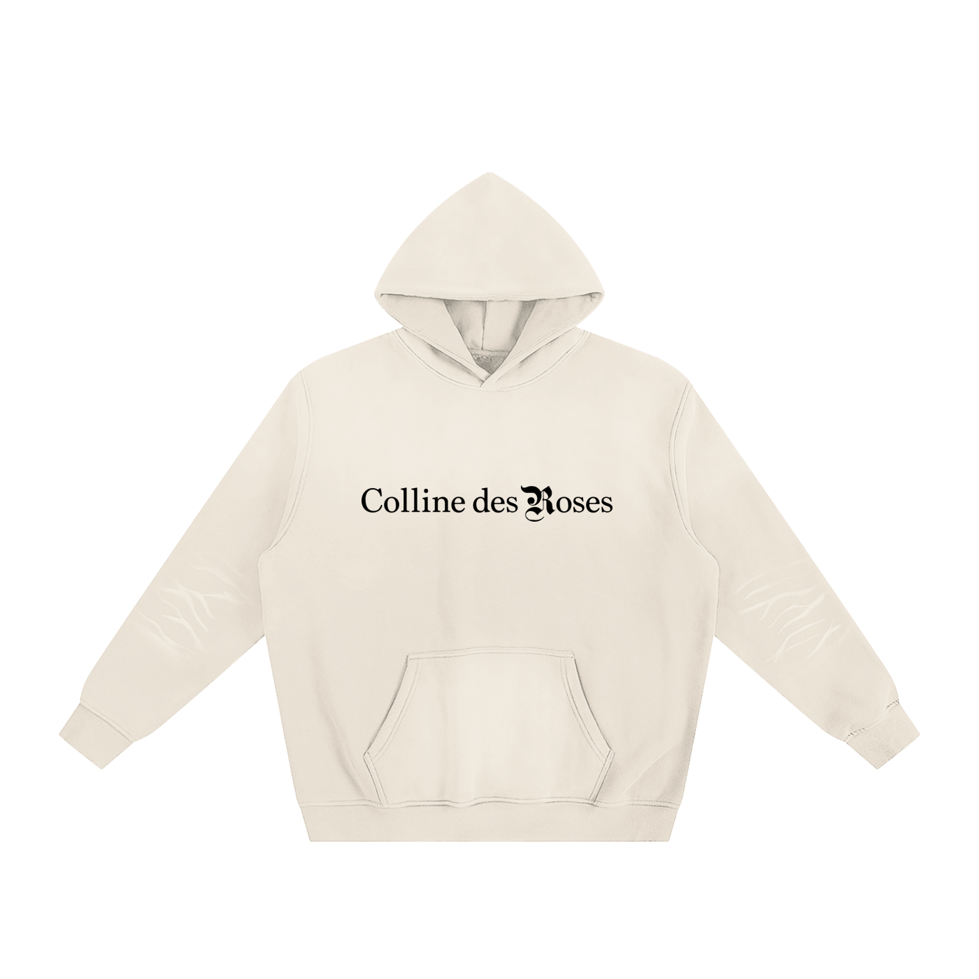 Sunfade Fleeced Hoodie - Gray Camel