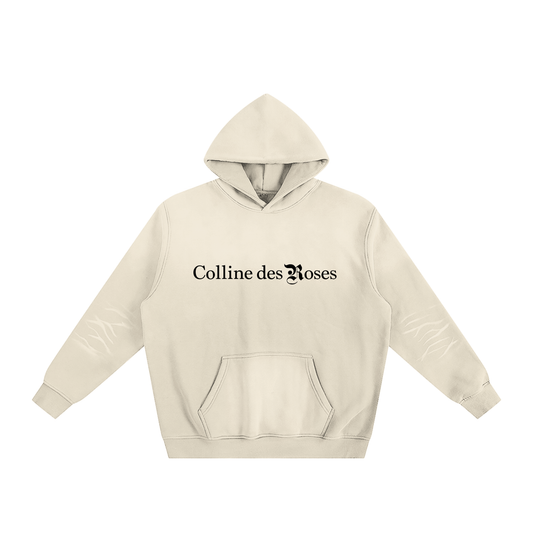 SUNFADE FLEECED HOODIE - GRAY CAMEL