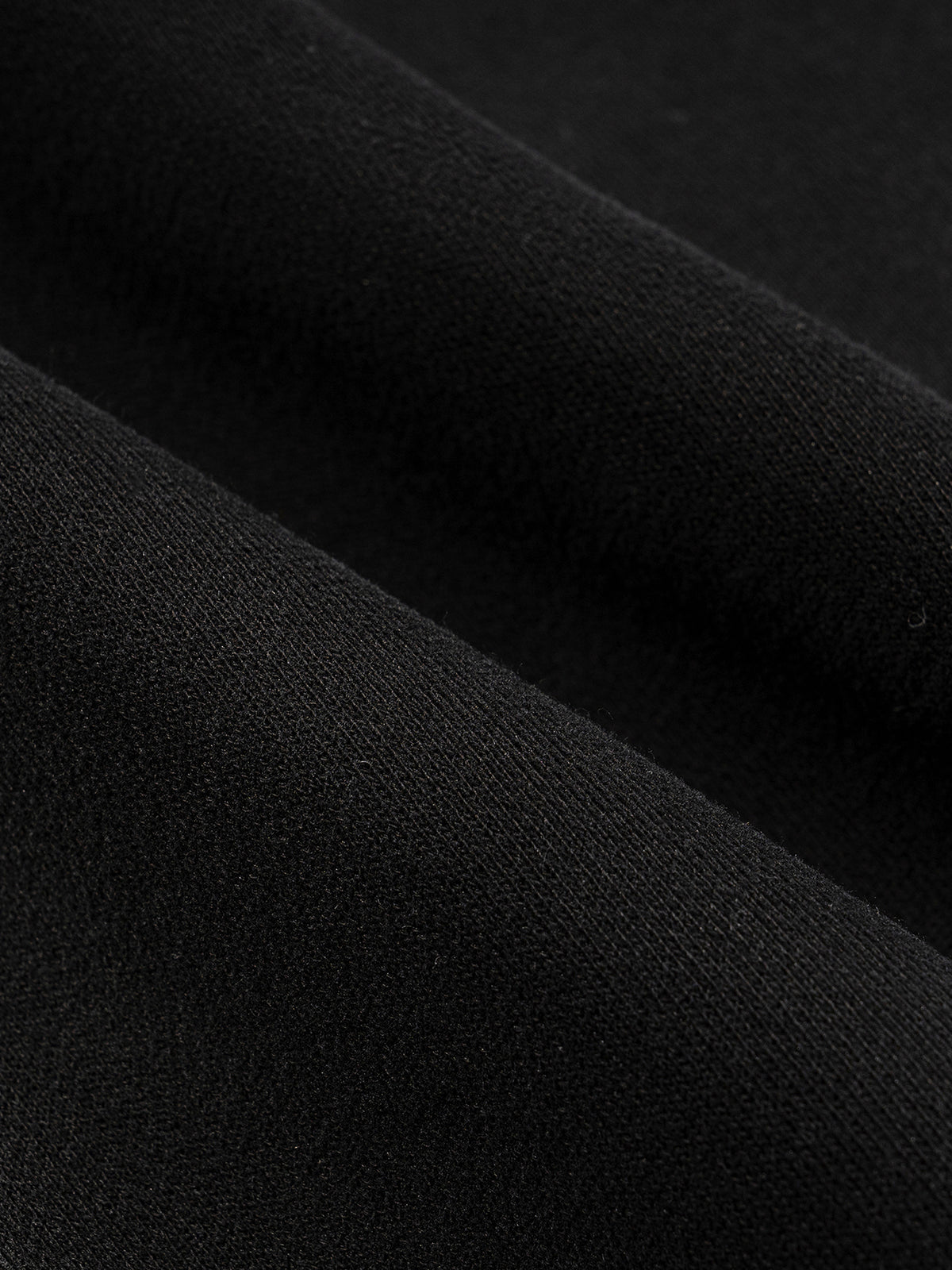 Close-up of black fabric texture