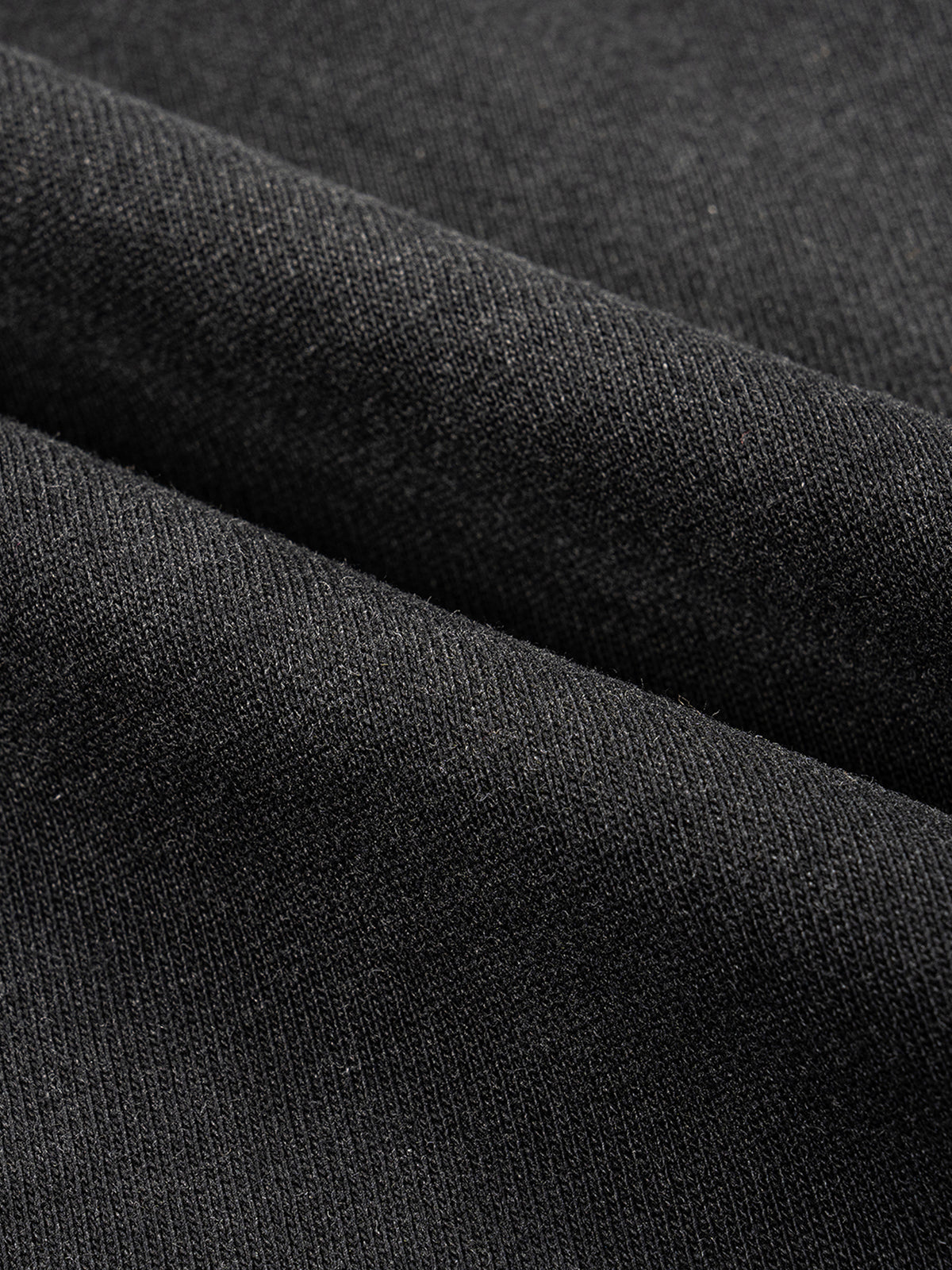 Close-up of black fabric texture