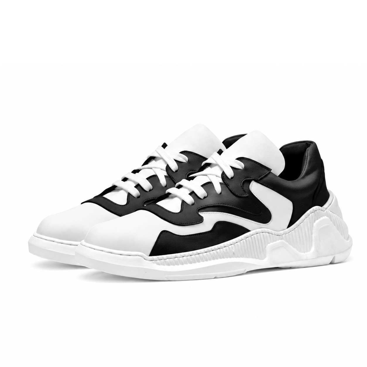 Contrast Chunky Low Sneaker