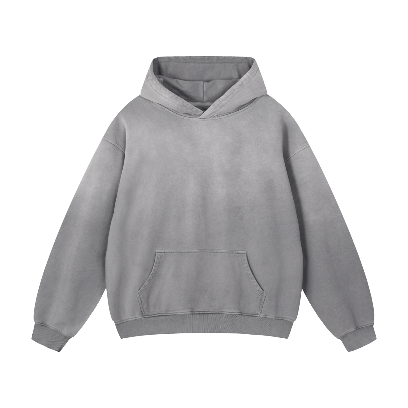 SUNFADE HEAVYWEIGHT OVERSIZED HOODIE - GRAY