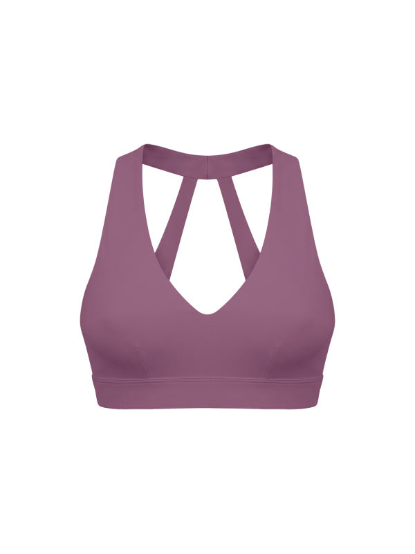 Women's Halter Cropped Sports Bra