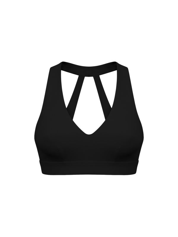 Women's Halter Cropped Sports Bra