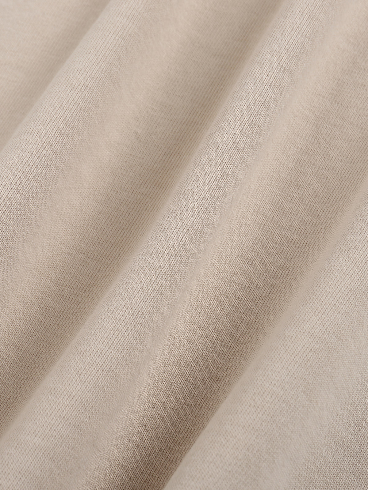 Classic Frayed Boxy Tee - Apricot