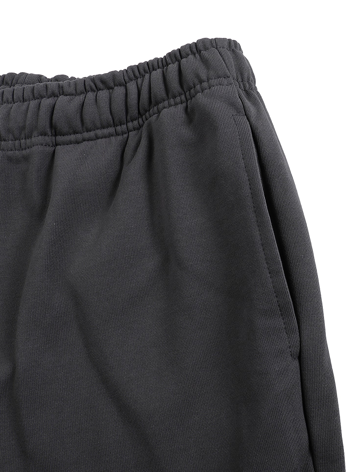 FLARED SWEATPANTS - BLACK