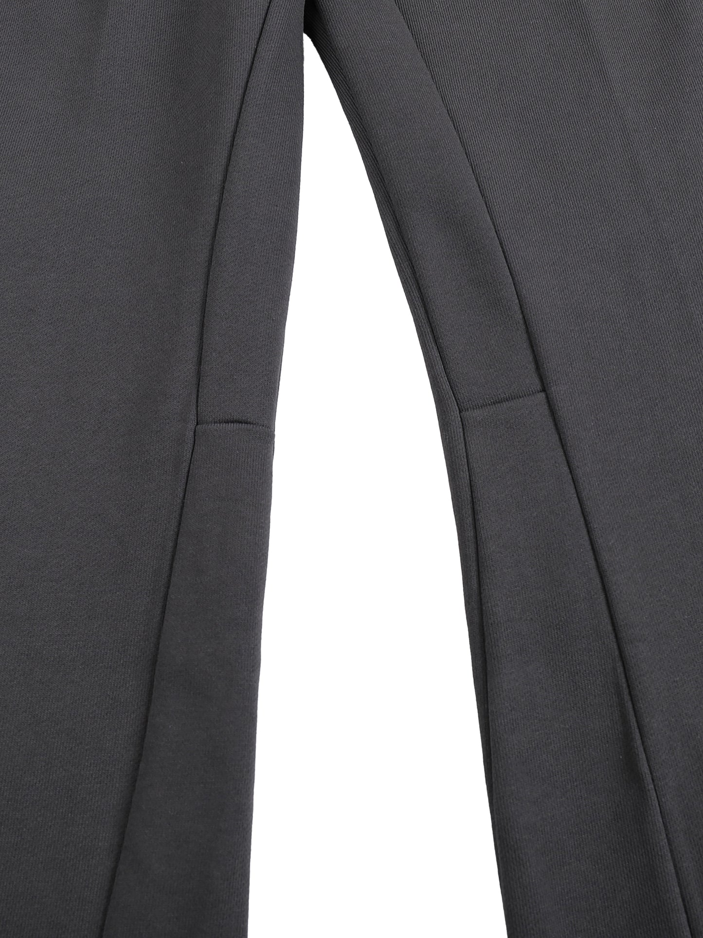 FLARED SWEATPANTS - BLACK