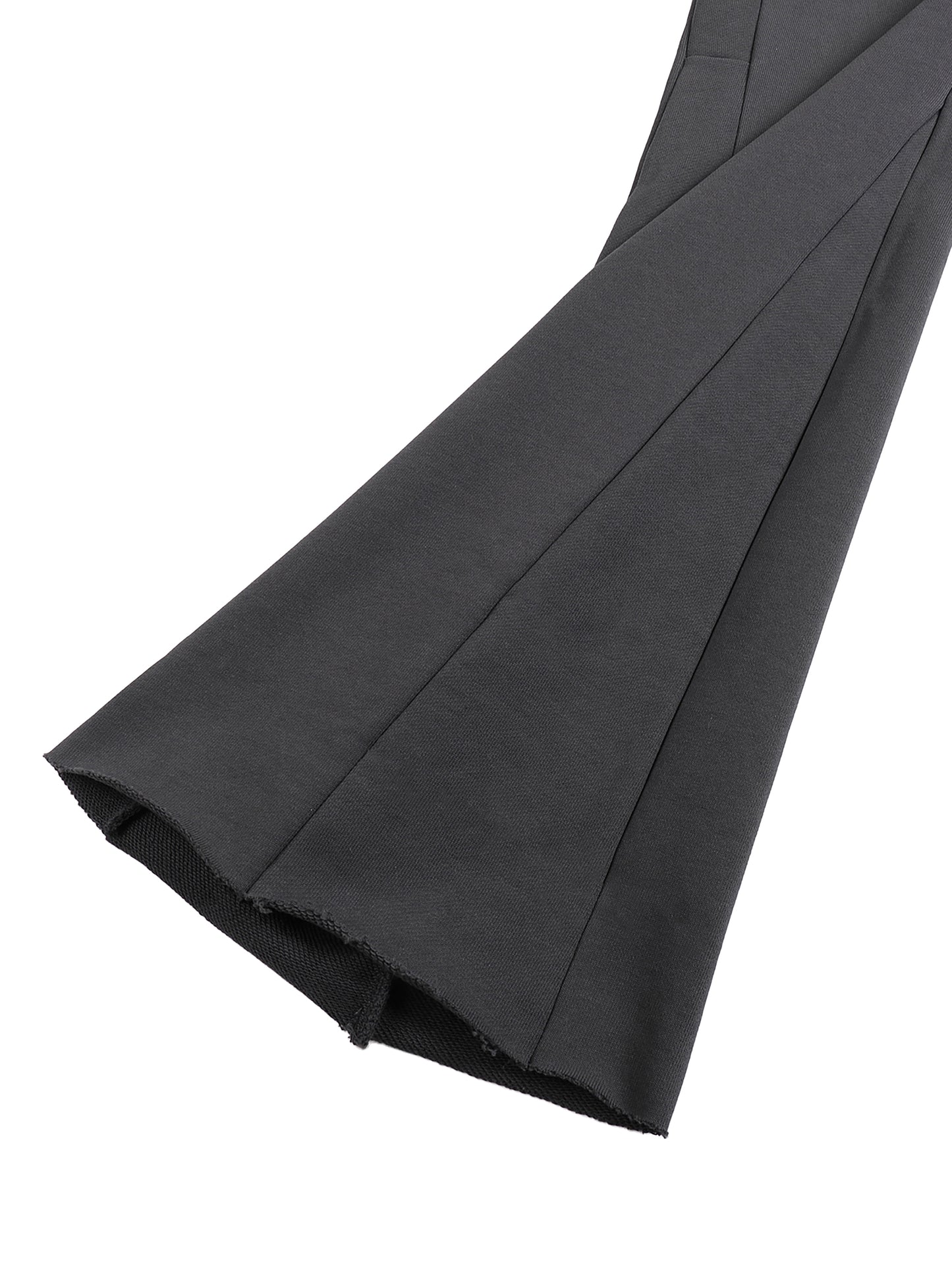 FLARED SWEATPANTS - BLACK