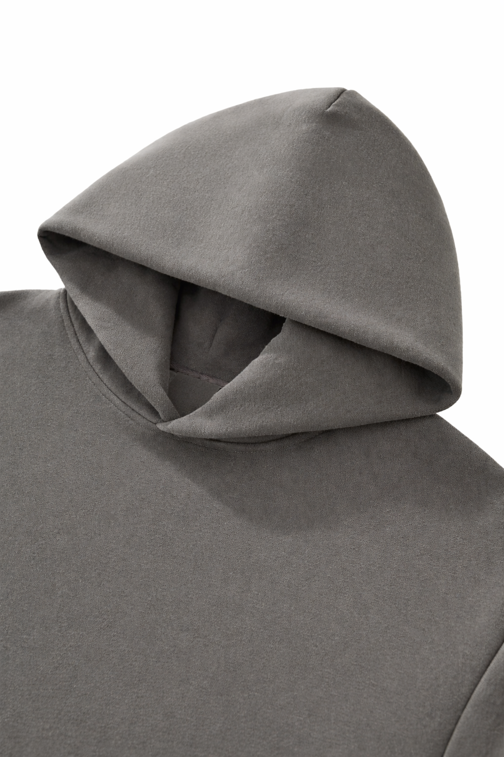 Fleeced Boxy Hoodie