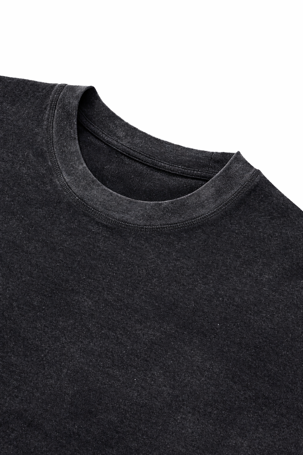 Raw Edge Snow Washed Boxy T-Shirt