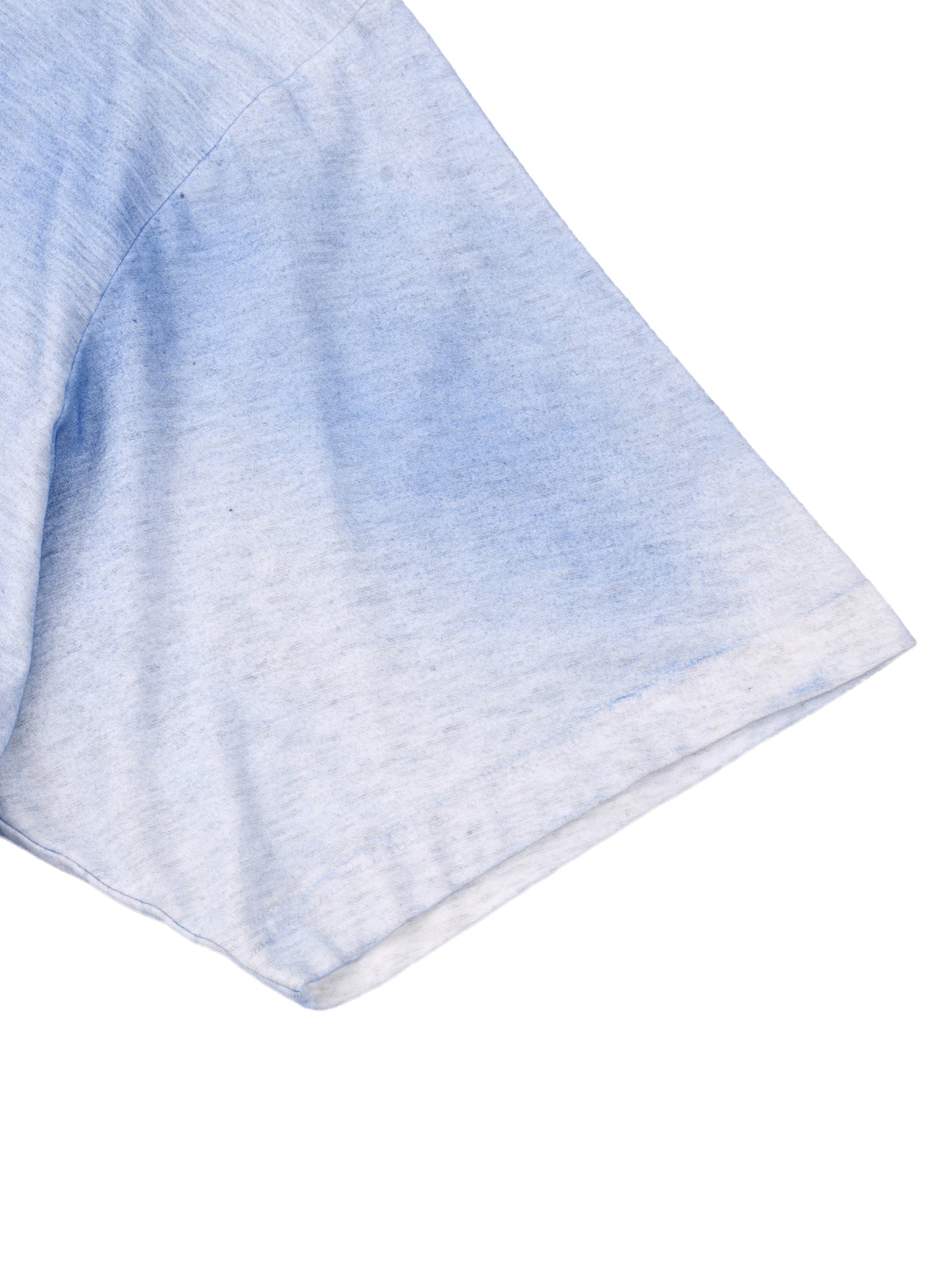 SUNFADE HAND-PAINTED T-SHIRT - LIGHT GRAY