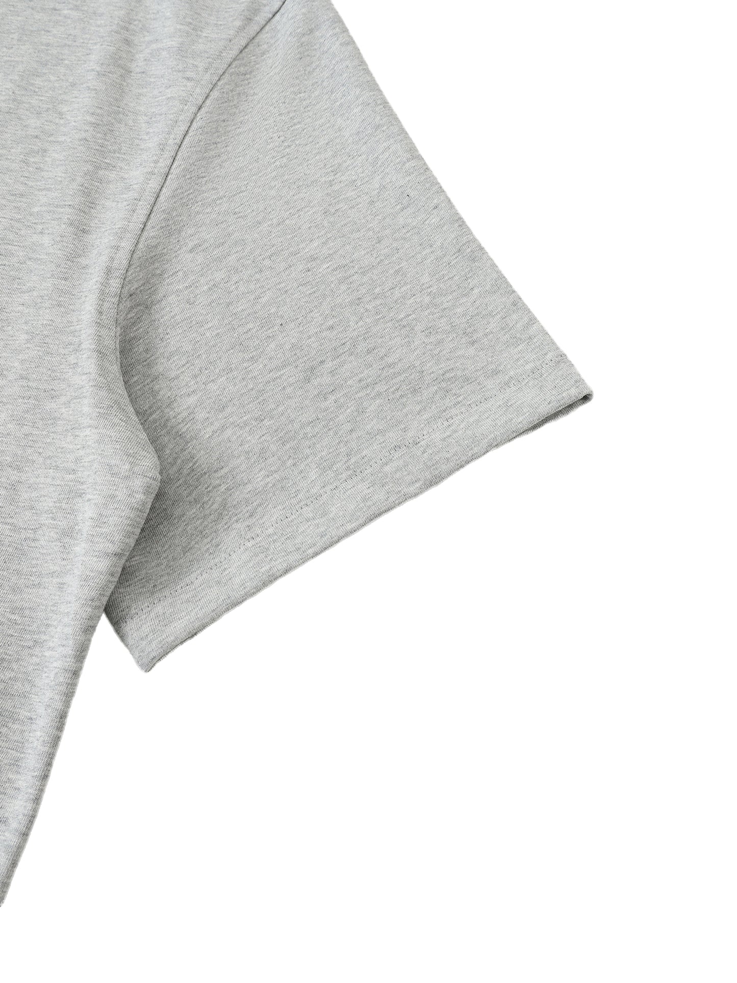 HALF-ZIP COTTON POLO SHIRT - PALE KHAKI