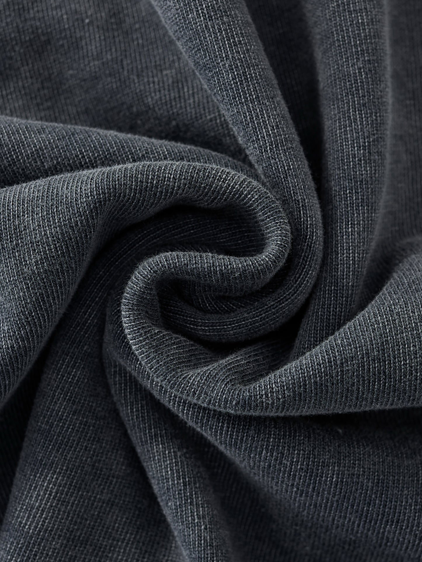 SNOW WASH RAW-HEM BOXY T-SHIRT - WASHED CEMENT GRAY