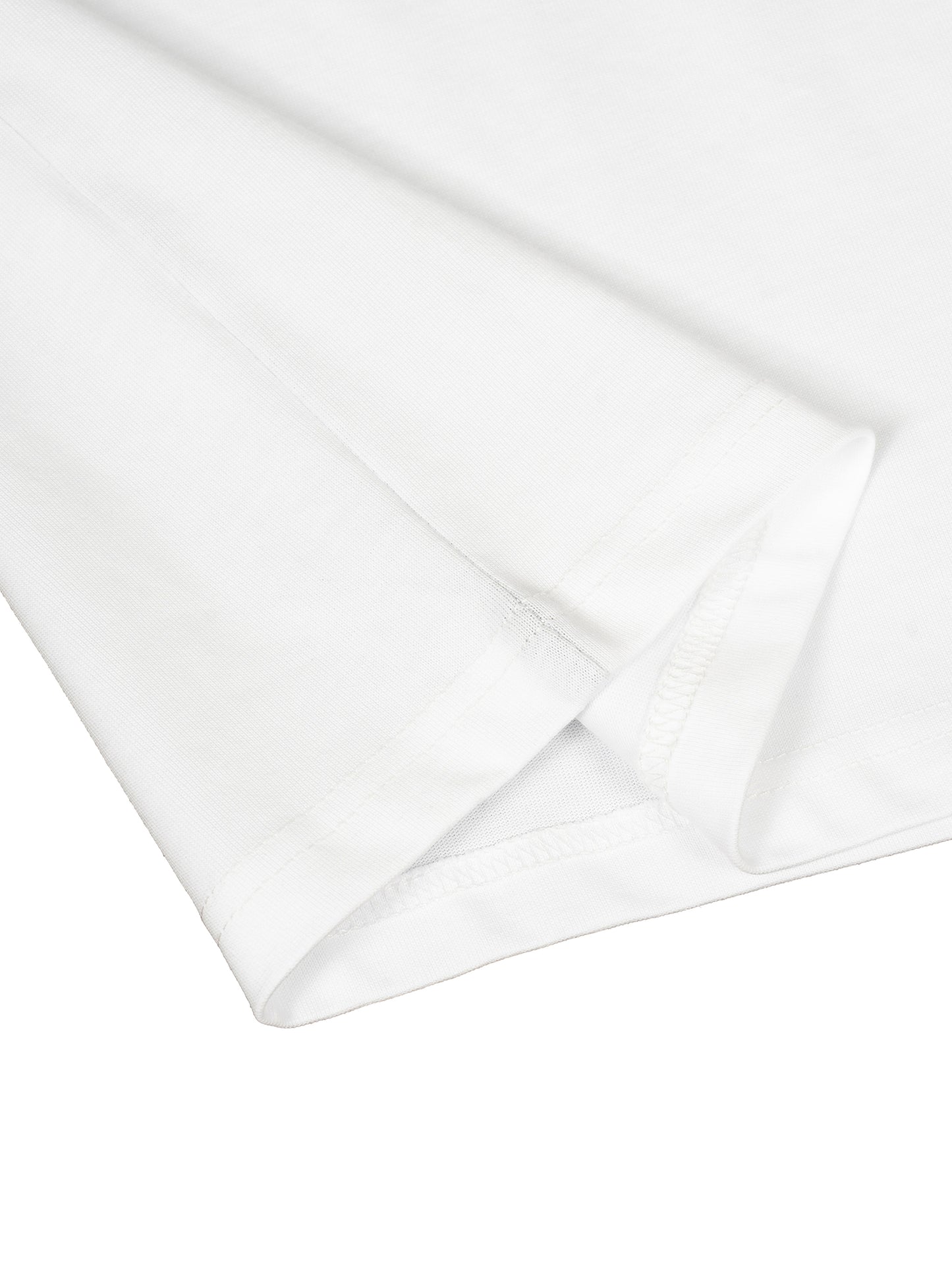 SUNFADE COLOR-BLOCK T-SHIRT - BLACK WITH WHITE