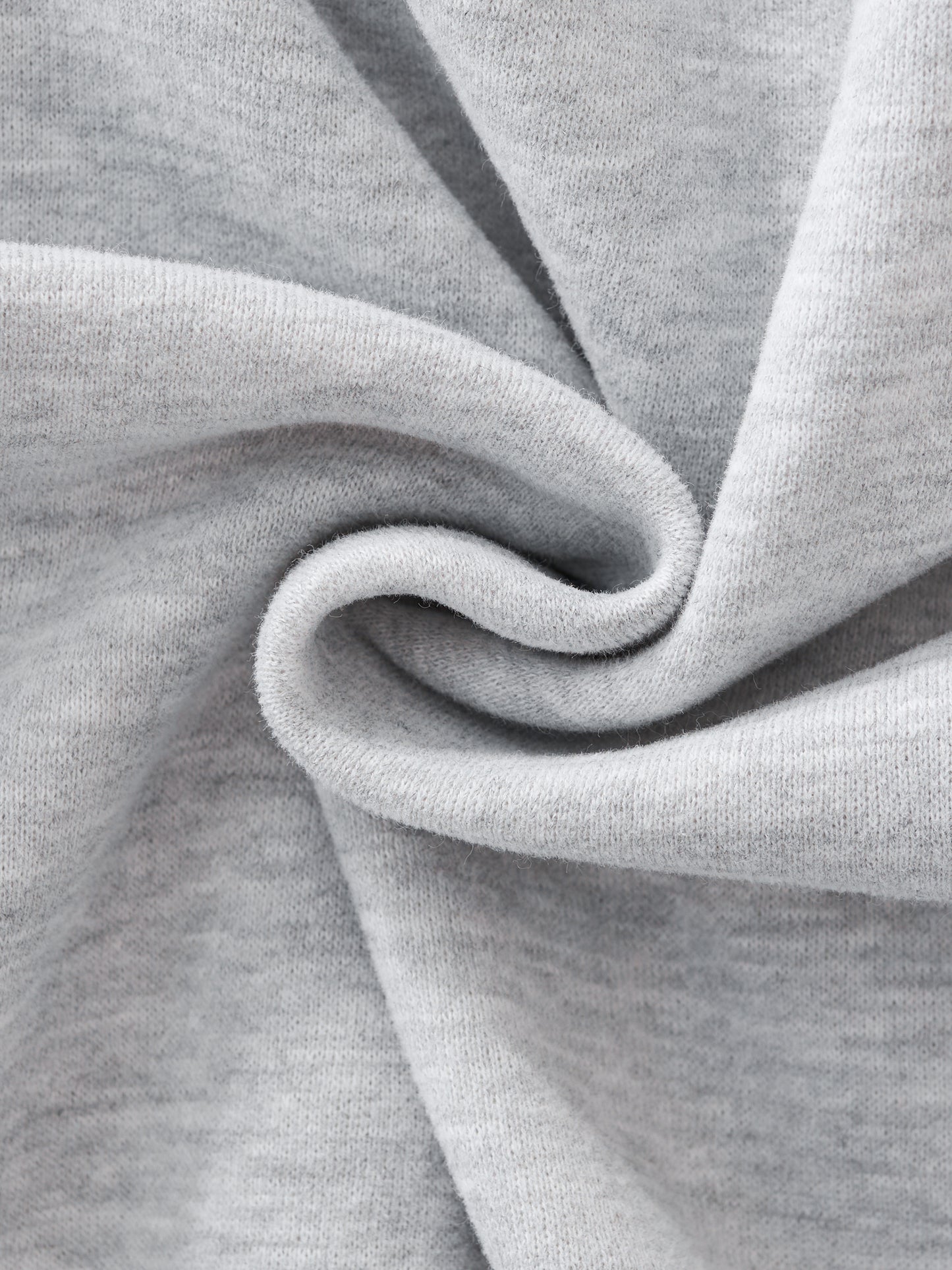 CONTRAST-STITCHED BOXY FLEECE HOODIE - BLACK