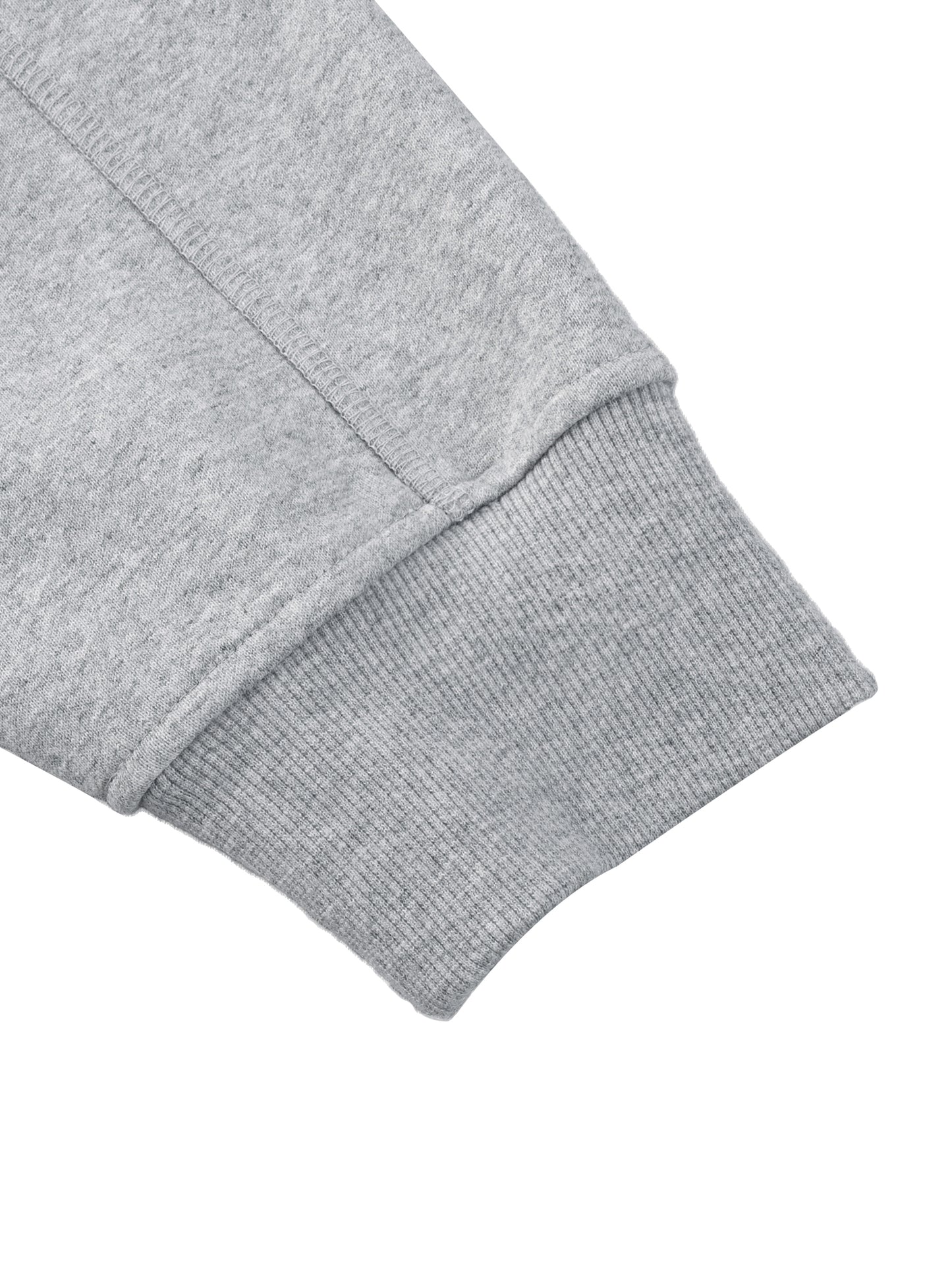 HEAVYWEIGHT SWEAT CARDIGAN - FLOWER GRAY