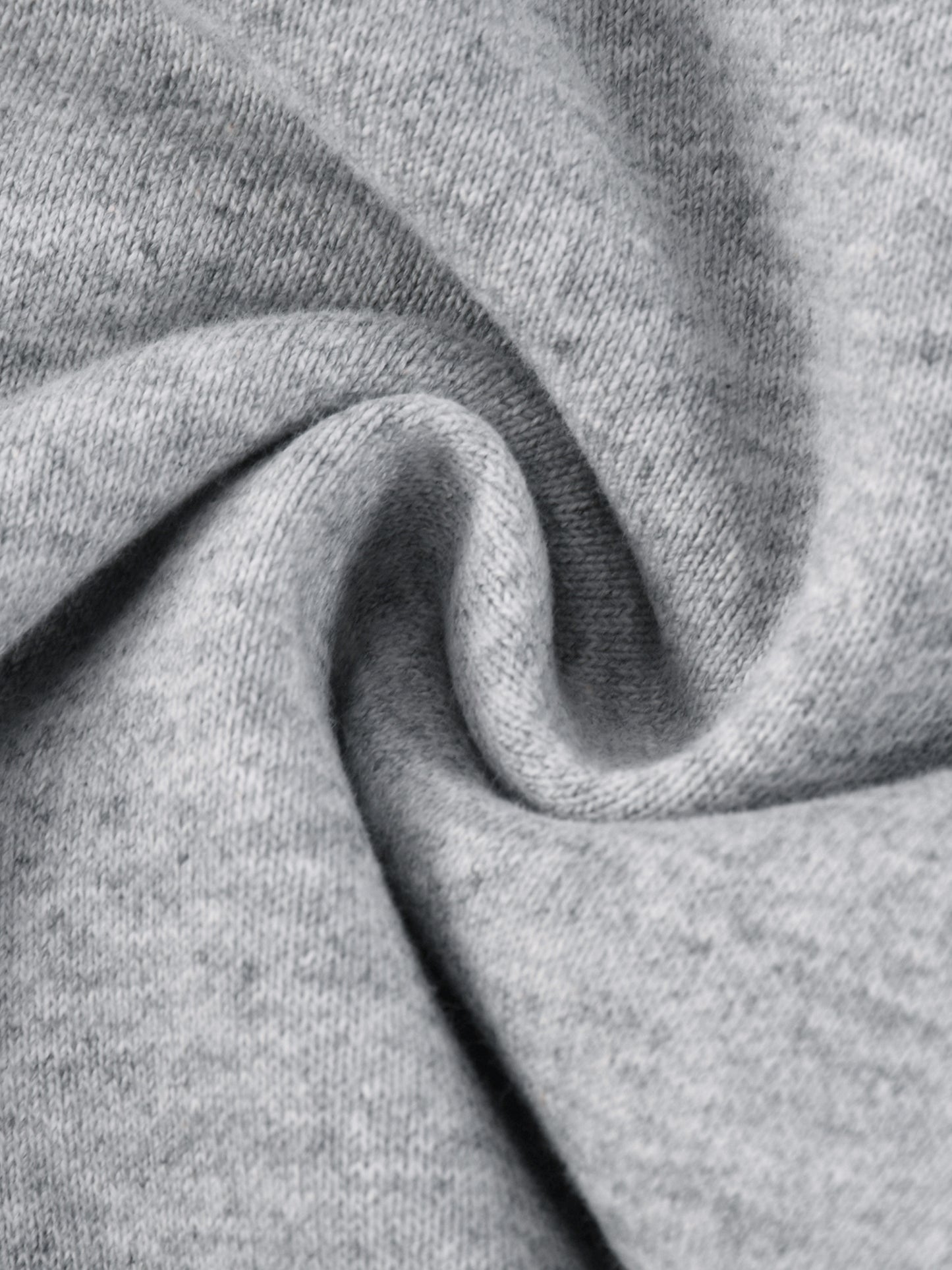 HEAVYWEIGHT SWEAT CARDIGAN - FLOWER GRAY