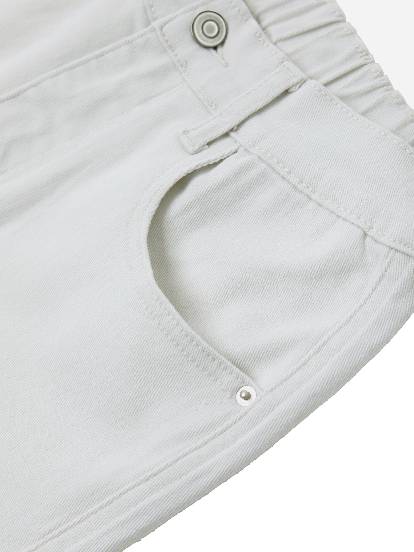 FLARED LEG JEANS - WHITE