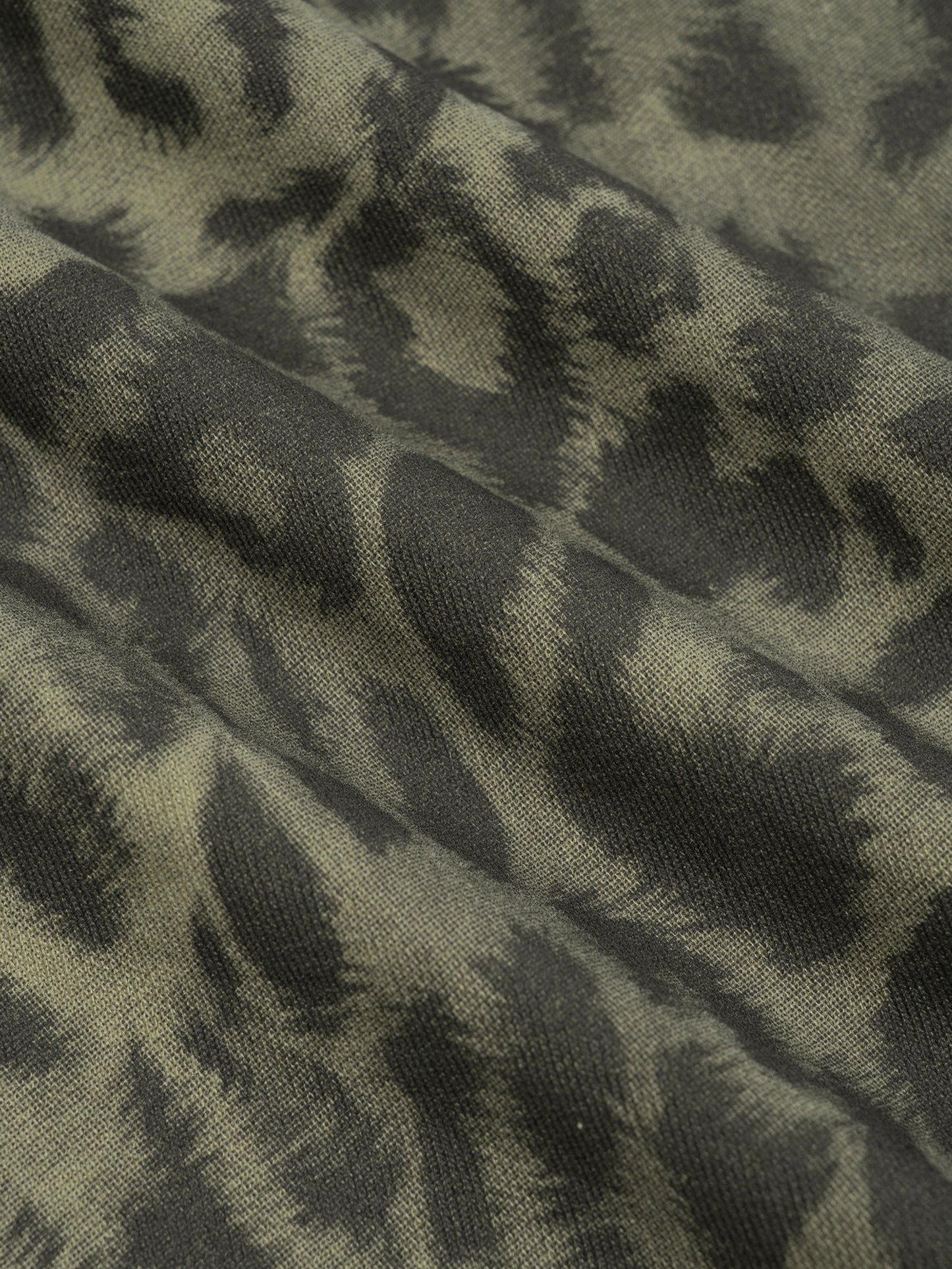 LEOPARD PRINT BOXY T-SHIRT - LEOPARD GRAY