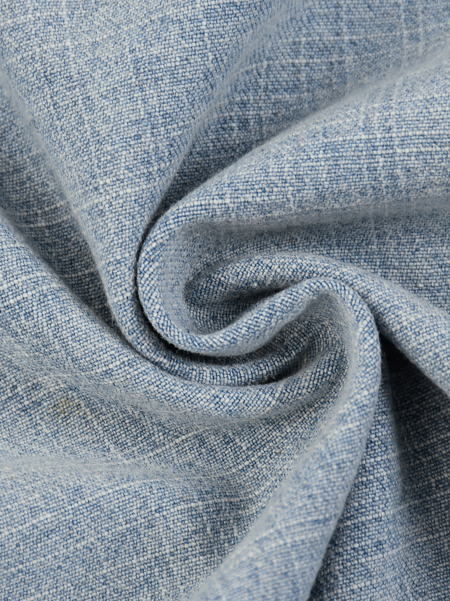 VINTAGE WASH FULL-ZIP DENIM JACKET - BLUE
