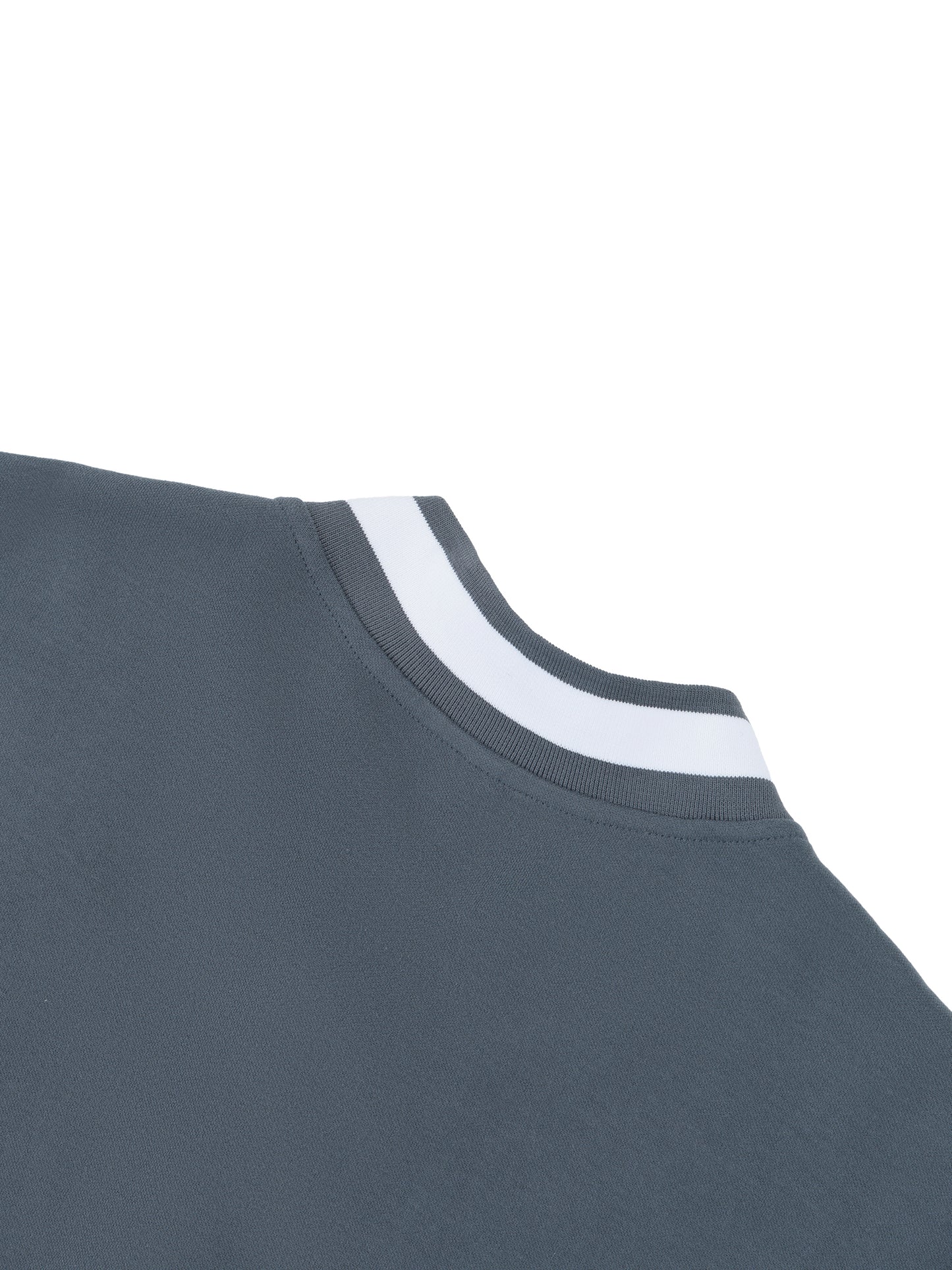 BOXY HEAVYWEIGHT BASEBALL JERSEY - NAVY BLUE