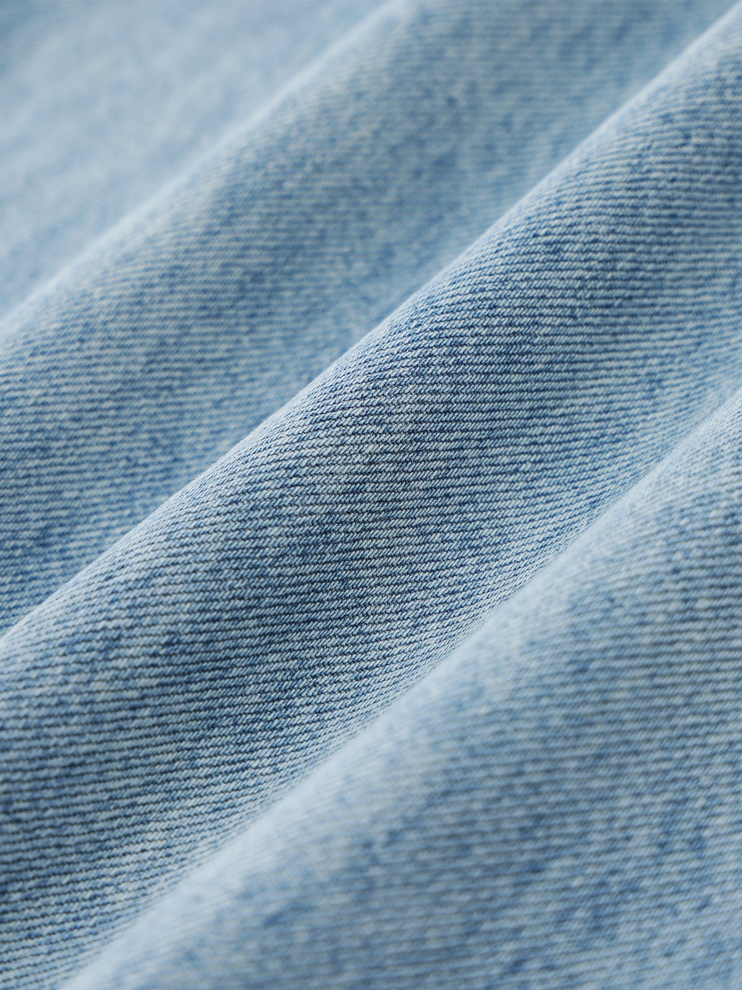 VINTAGE WASH WIDE LEG JEANS - BLUE