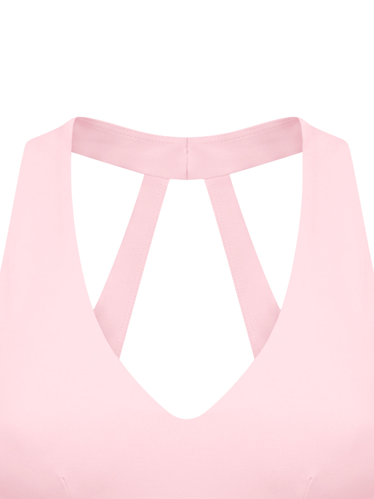 Women's Halter Cropped Sports Bra
