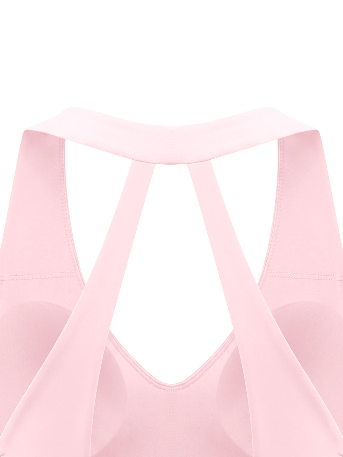 Women's Halter Cropped Sports Bra