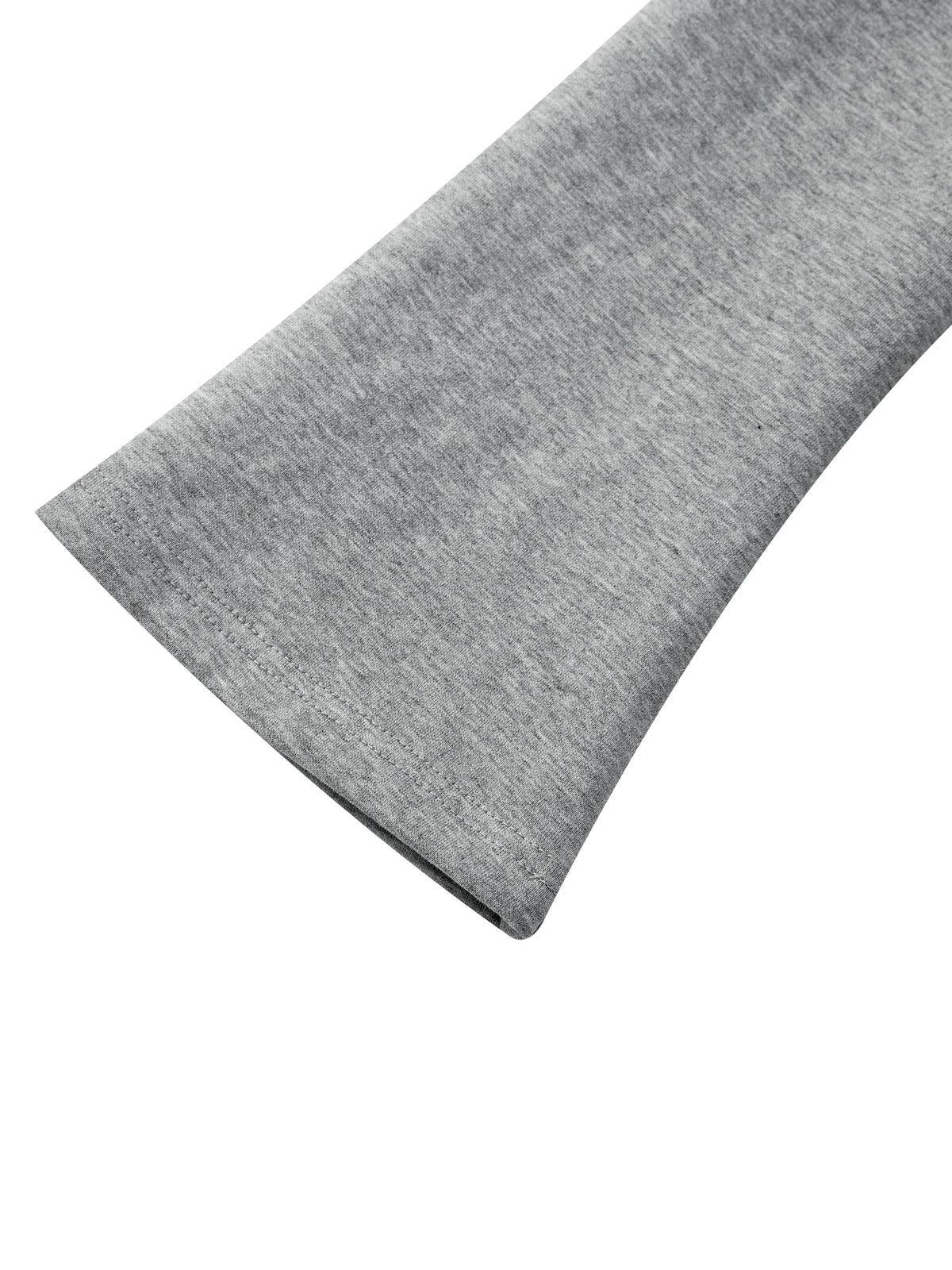 Women's Bell Sleeve Full Zip Hoodie - Heather Gray